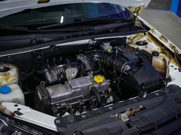 2019 Lada (ВАЗ) Granta I Рестайлинг, белый, 485000 рублей - вид 4