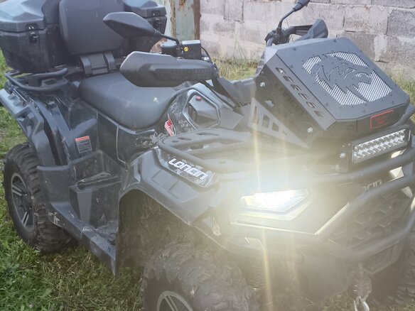 2025 Loncin XWolf 550, чёрный - вид 13