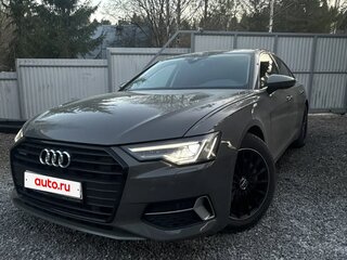 2022 Audi A6 45 TFSI V (C8), серый, 3700000 рублей, вид 2