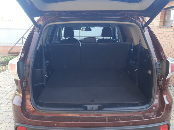 2014 Toyota Highlander III (XU50), красный, 2780000 рублей - вид 5
