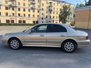 2006 Hyundai Sonata ТагАЗ IV (EF) Рестайлинг, бежевый, 360000 рублей, вид 2