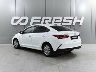 2020 Hyundai Solaris II Рестайлинг, белый, 1435000 рублей, вид 2
