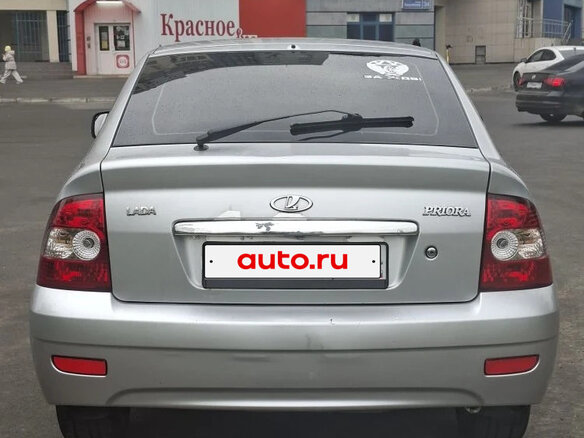 2008 Lada (ВАЗ) Priora I, серебристый, 280000 рублей - вид 5