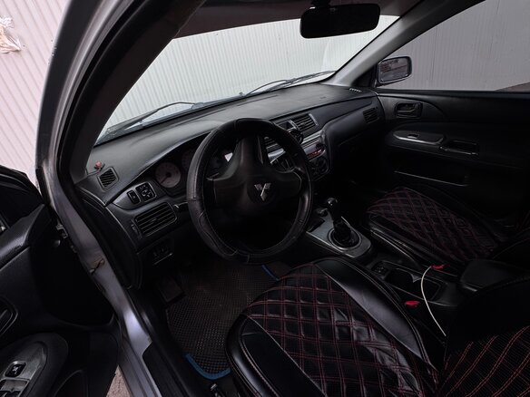 2007 Mitsubishi Lancer IX Рестайлинг, серый, 210000 рублей - вид 5