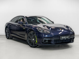 2017 Porsche Panamera 4 E-Hybrid II, синий, 5750000 рублей, вид 3