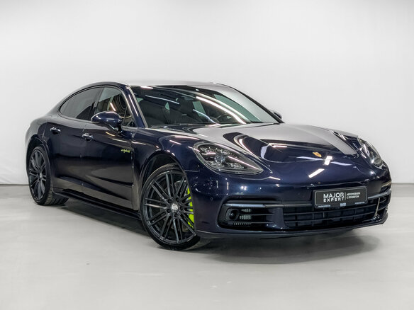2017 Porsche Panamera 4 E-Hybrid II, синий, 5635000 рублей - вид 2
