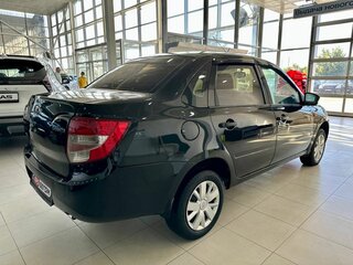 2015 Lada (ВАЗ) Granta I, чёрный, 519900 рублей, вид 4