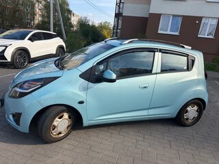 2010 Chevrolet Spark III, синий, 550000 рублей, вид 4