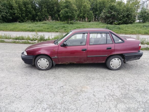 2008 Daewoo Nexia I, красный, 130000 рублей - вид 7