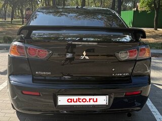 2010 Mitsubishi Lancer X, чёрный, 645000 рублей, вид 3