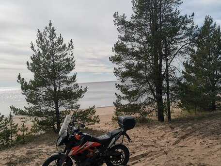 2023 KTM 390 Adventure, чёрный, 470000 рублей, вид 3