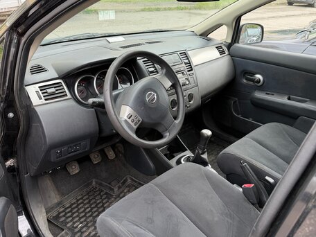 2007 Nissan Tiida I, чёрный, 575000 рублей, вид 5