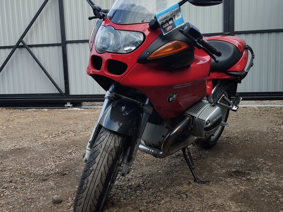 2002 BMW R 1100 S, красный, 430000 рублей