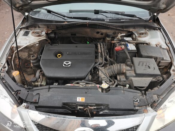 2006 Mazda 6 I (GG) Рестайлинг, серебристый, 350000 рублей - вид 6