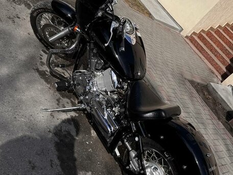2002 Yamaha XVS1100, чёрный, 560000 рублей, вид 3