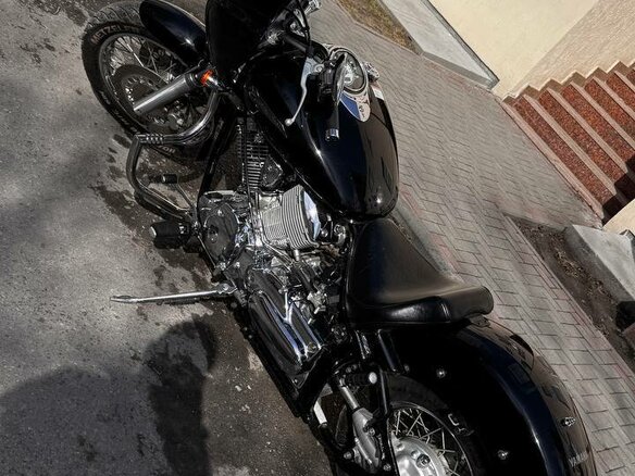 2002 Yamaha XVS1100, чёрный, 560000 рублей - вид 2