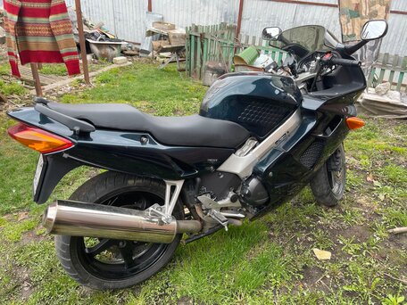2001 Honda VFR 800, зелёный, 320000 рублей, вид 5