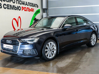 2021 Audi A6 45 TFSI V (C8), синий, 3760000 рублей, вид 1