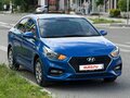 2019 Hyundai Solaris II, синий