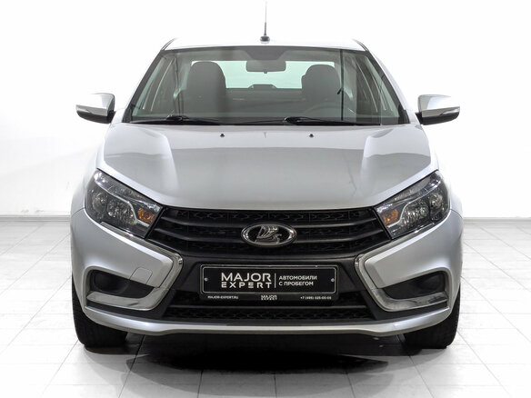 2019 Lada (ВАЗ) Vesta I, серебристый, 900000 рублей - вид 1