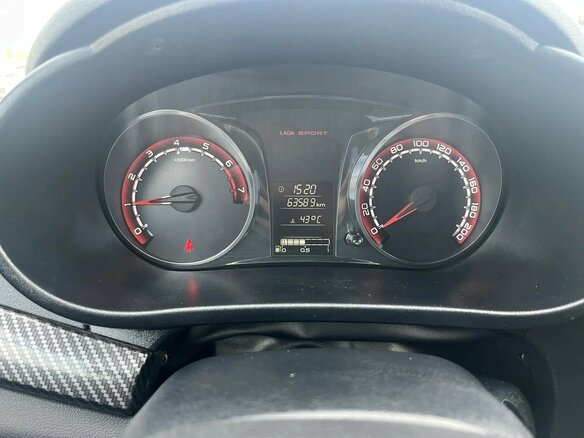 2024 Lada (ВАЗ) Granta Sport I Рестайлинг, чёрный, 960632 рублей - вид 13