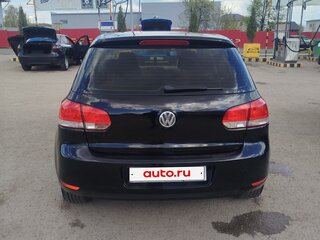 2010 Volkswagen Golf VI, чёрный, 595000 рублей, вид 4