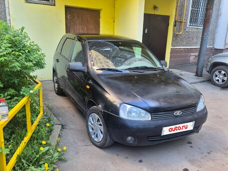 2010 Lada (ВАЗ) Kalina I, чёрный, 150000 рублей, вид 3