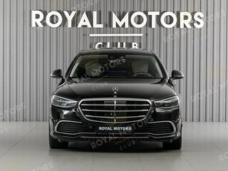 2021 Mercedes-Benz S-Класс 350 d Long 4MATIC VII (W223), чёрный, 6900000 рублей, вид 2