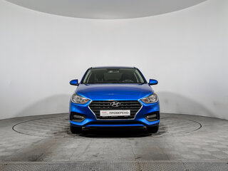 2017 Hyundai Solaris II, синий, 1145000 рублей, вид 2