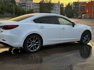 2015 Mazda 6 III (GJ) Рестайлинг, белый, 1700000 рублей, вид 2