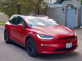 2021 Tesla Model X Long Range I Рестайлинг, красный, 7900000 рублей - вид 5
