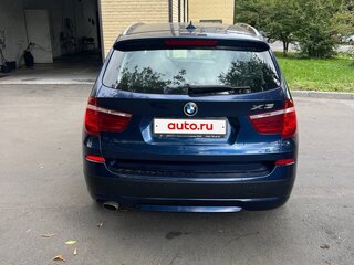 2014 BMW X3 20i xDrive II (F25), синий, 1600000 рублей, вид 3