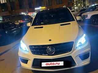 2014 Mercedes-Benz M-Класс AMG 63 AMG III (W166), белый, 2200000 рублей, вид 1