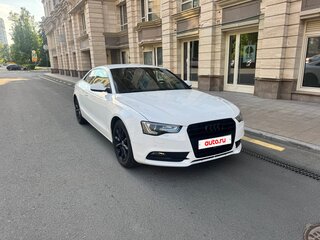 2014 Audi A5 I (8T) Рестайлинг, белый, 1450000 рублей, вид 2