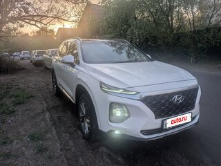 2018 Hyundai Santa Fe IV, белый, 2500000 рублей, вид 2