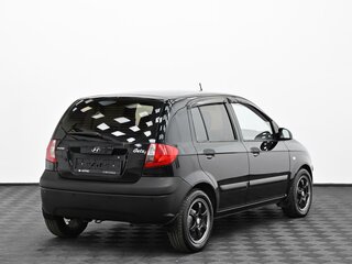 2008 Hyundai Getz I Рестайлинг, чёрный, 379000 рублей, вид 2