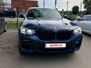 2021 BMW X4 20i II (G02), синий, 5100000 рублей, вид 2