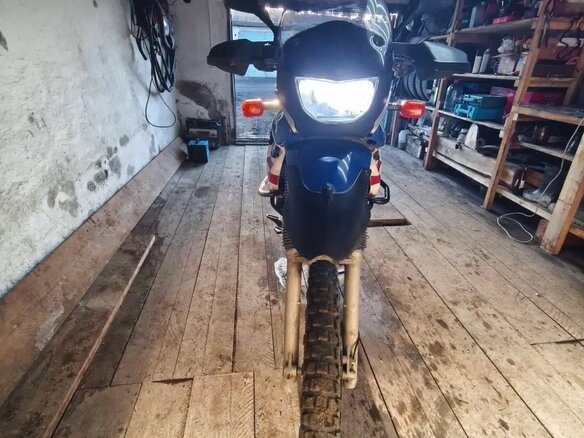 2002 BMW F 650 GS, синий, 360000 рублей - вид 4