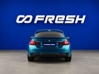 2019 BMW 4 серии 420d xDrive F32/F33/F36 Рестайлинг, синий, 2997090 рублей, вид 4