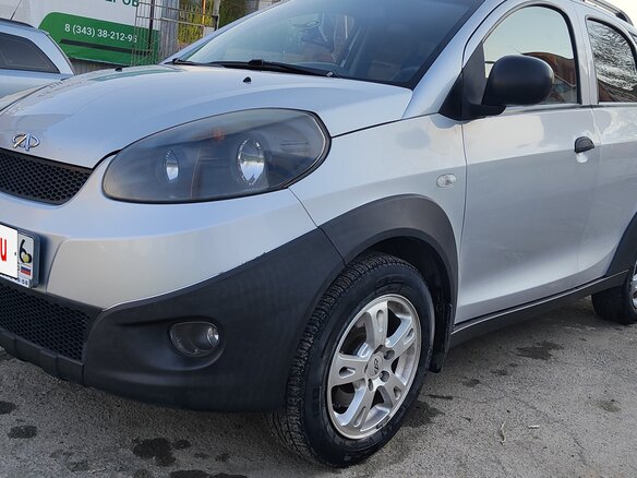 2012 Chery IndiS (S18D) I, серебристый, 435000 рублей - вид 13