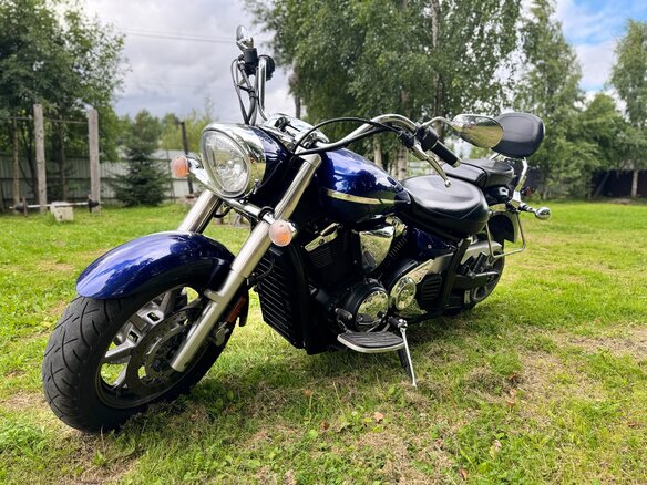2007 Yamaha XVS1300, синий, 600000 рублей - вид 4