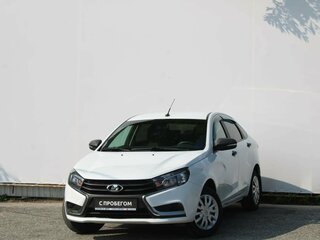 2021 Lada (ВАЗ) Vesta I, белый, 890000 рублей, вид 1