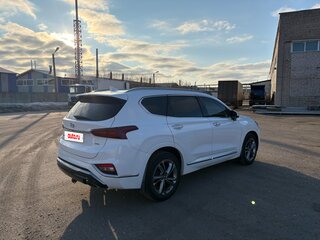 2019 Hyundai Santa Fe IV, белый, 3050000 рублей, вид 4