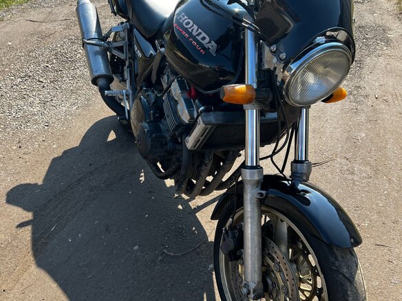 1993 Honda CB 400 Super Four, чёрный, 269000 рублей - вид 1