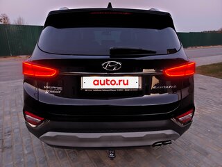 2020 Hyundai Santa Fe IV, чёрный, 3250000 рублей, вид 3