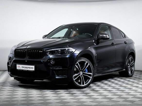 2018 BMW X6 M II (F86), чёрный, 3920400 рублей