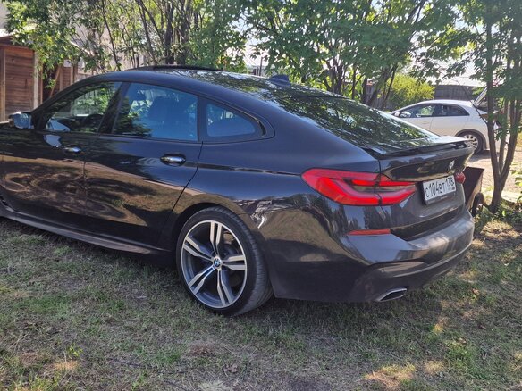 2018 BMW 6 серии 630d xDrive IV (G32), чёрный - вид 4