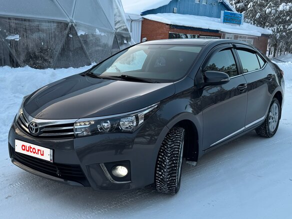 2014 Toyota Corolla XI (E160, E170, E180), серый, 1450000 рублей - вид 2