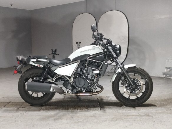 2023 Kawasaki ZL400 Eliminator, белый, 734000 рублей