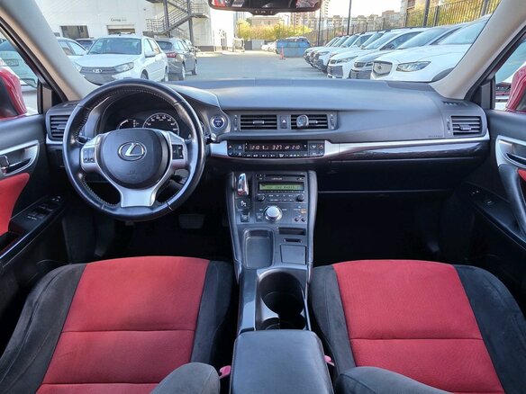 2012 Lexus CT 200h I, красный, 1570000 рублей - вид 20